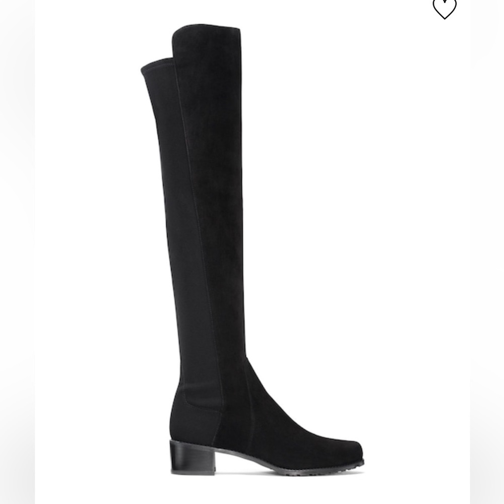 Stuart Weitzman Reserve boot - black suede